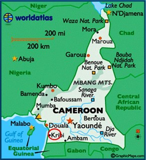 carte KRIBI Ngovayang