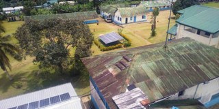 hôpital vue aérienne