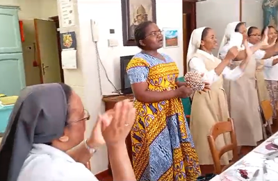 Avec soeur Ernestine